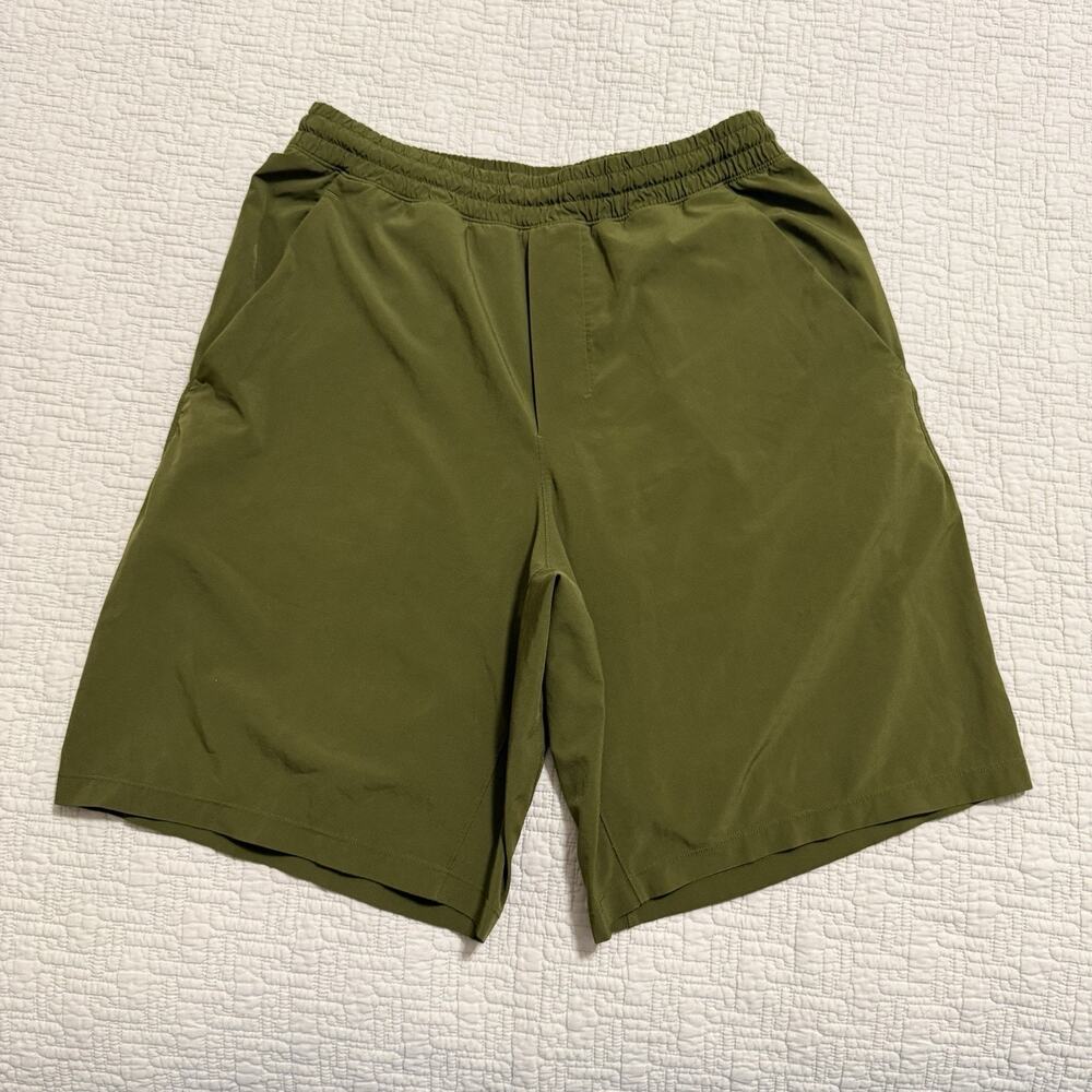 Lululemon Pace Breaker Lined Shorts 9" Green Size Medium
